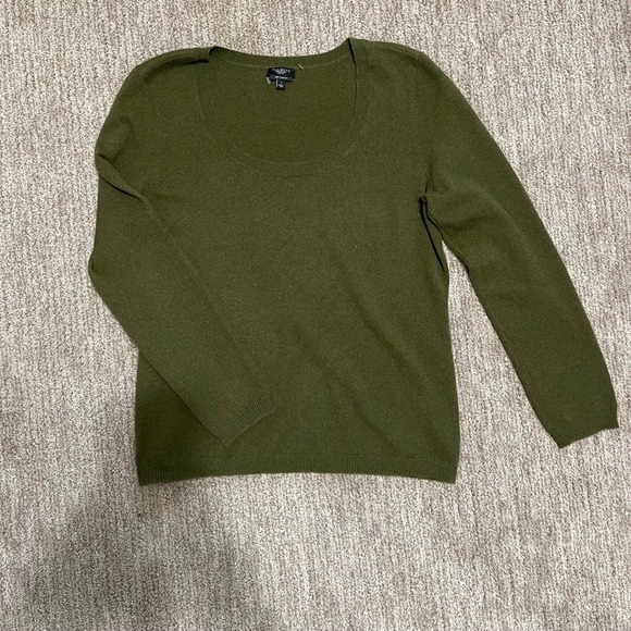 Talbots Petites 100% Cashmere Sweater (Size: Large)‎ - Picture 1 of 7
